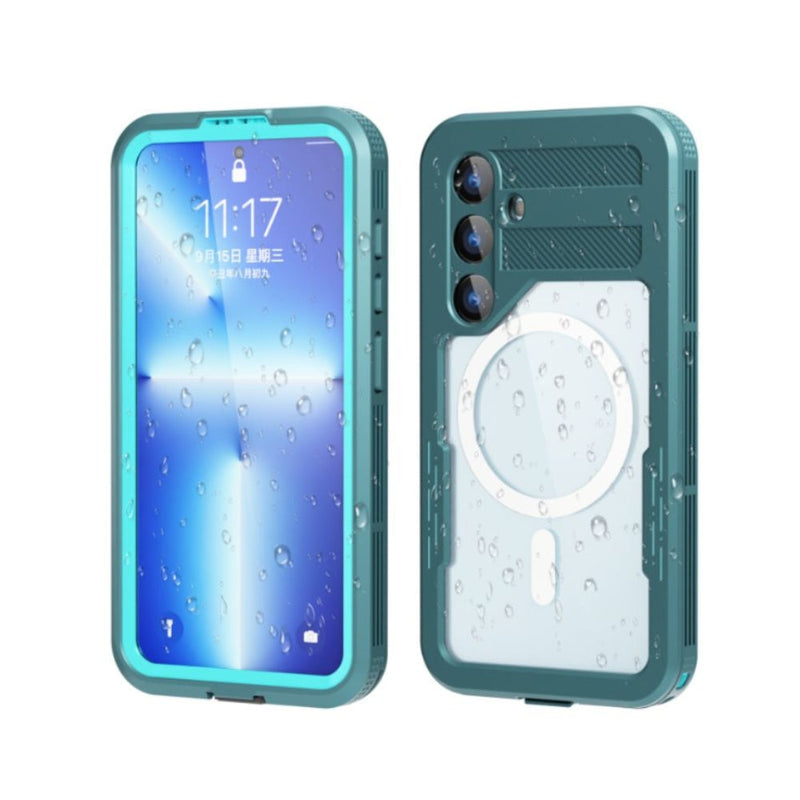 Load image into Gallery viewer, [Magsafe Compatible] [Mars Series] Samsung Galaxy S24 / Galaxy S24 Plus - Shellbox Full Covered Waterproof Heavy Duty Tough Armor Case - Polar Tech Australia
