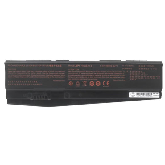 [N850BAT-6] Hasee T6Ti T65E T67E T77E T6-X5   T6-X7 Z6-KP5GT Replacement Battery - Polar Tech Australia