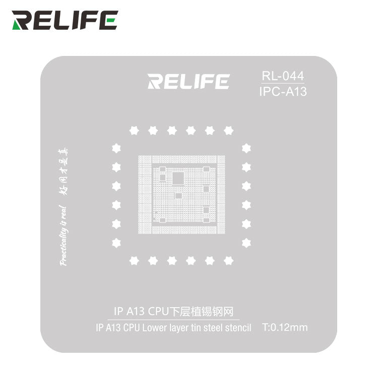 Load image into Gallery viewer, [RL-601MA] Relife RL-601MA iPhone CPU Lower Layer Tin Planting Platform Set for iPhone 8 to 17Pro Max A11 to A19 Pro
