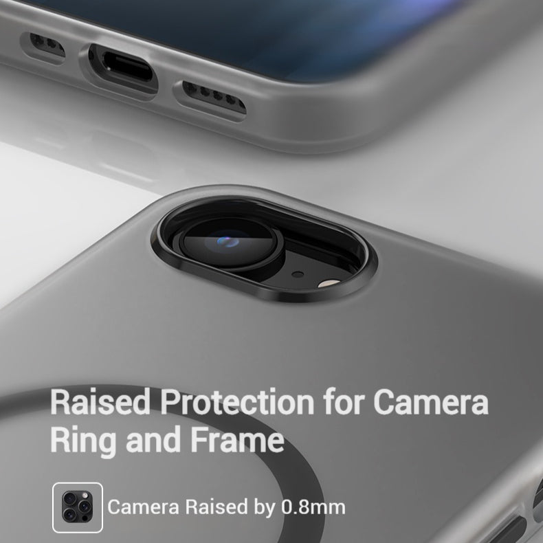 Load image into Gallery viewer, [Magsafe Compatible] Apple iPhone 16e Semi-Transparent Full-Protection Matte Shockproof Essentials Series Case - Polar Tech Australia
