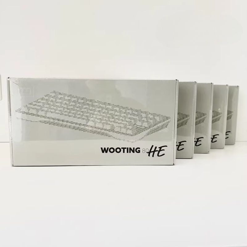 Cargue la imagen en el visor de la galería, Wooting 80HE Linear60 v2 English layout US-ANSI rapid trigger 80% Gaming Keyboard With RGB
