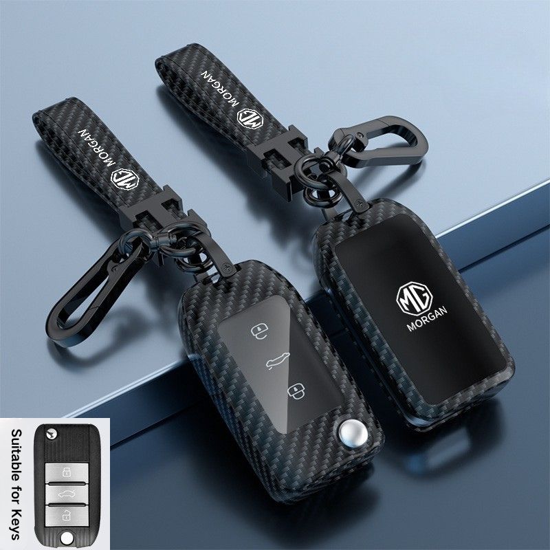 Chargez l&#39;image dans la visionneuse de la galerie, MG Zinc Alloy + TPU Smart Car Key Fob Case Cover For MG3, MG5, MG6, MG7, GT, GSF, ONE, ZS, EV EZS, HS, EHS,ONE - Polar Tech Australia
