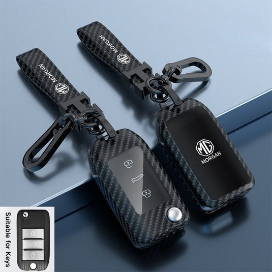 MG Zinc Alloy + TPU Smart Car Key Fob Case Cover For MG3, MG5, MG6, MG7, GT, GSF, ONE, ZS, EV EZS, HS, EHS,ONE - Polar Tech Australia