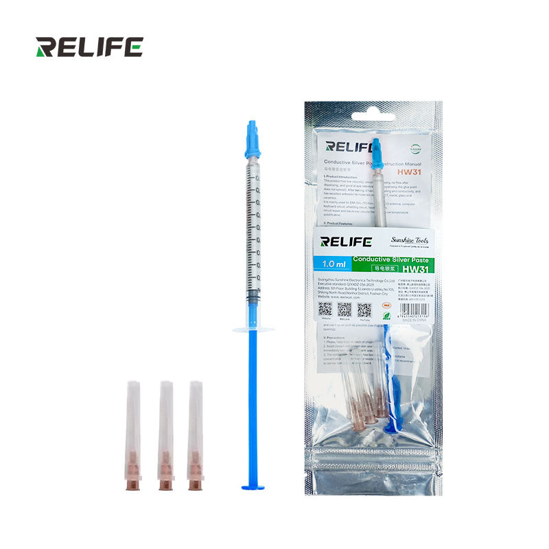 Cargue la imagen en el visor de la galería, [RELIFE HW31] High-Purity Conductive Silver Paste - Polar Tech Australia
