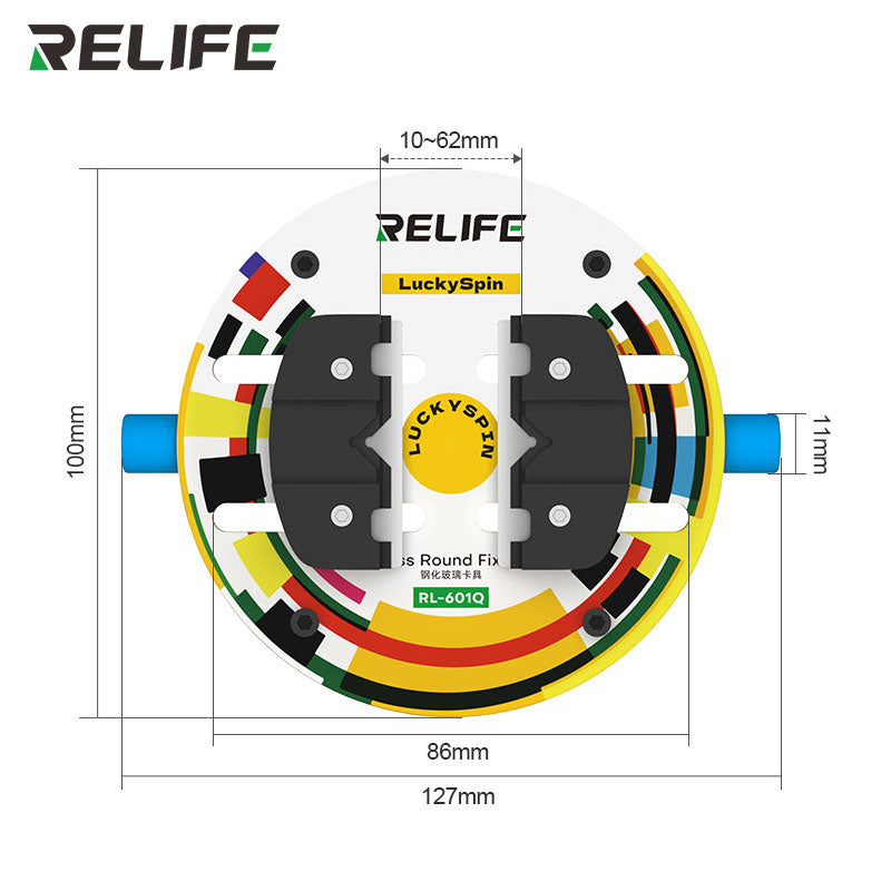Cargue la imagen en el visor de la galería, [RL-601Q] RELIFE Tempered Insulated Glass Fixture
