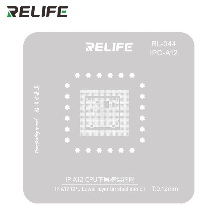 Load image into Gallery viewer, [RL-601MA] Relife RL-601MA iPhone CPU Lower Layer Tin Planting Platform Set for iPhone 8 to 17Pro Max A11 to A19 Pro
