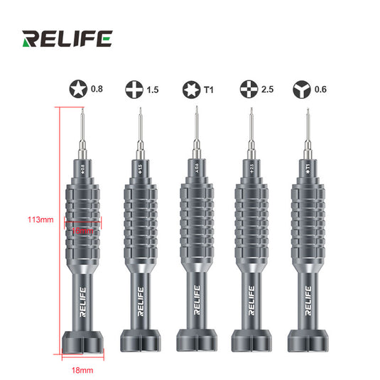 [RL-730A] RELIFE Steel Cannon King – Classic Series Screwdriver Set - Polar Tech Australia