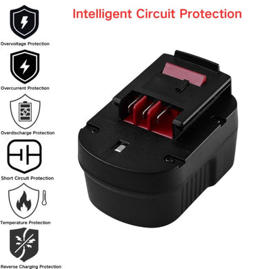 [A12-XJ] Black & Decker BD12PSK BDBN1202 BDG1200K (12V) - Replacement Electrical Tool Li-ion Battery - Polar Tech Australia