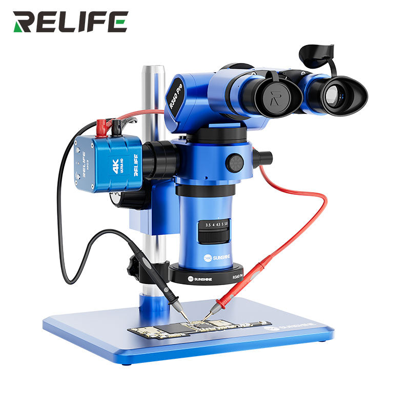 Chargez l&#39;image dans la visionneuse de la galerie, [MC2] RELIFE Multi-Function 4K Digital Microscope Camera with Built-In Multimeter
