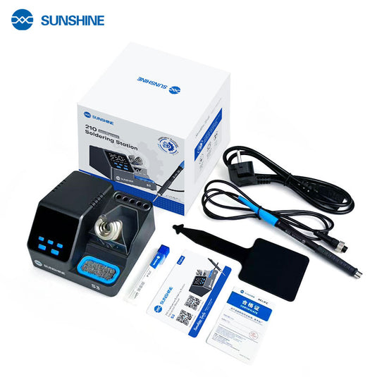 Sunshine S3 60W 3-Customizable Channels C210 Intelligent Digital Display Soldering Station
