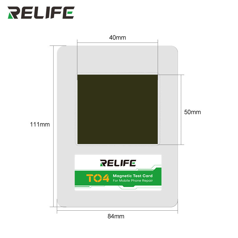 Chargez l&#39;image dans la visionneuse de la galerie, [TO4] RELIFE Magnetic Test Card
