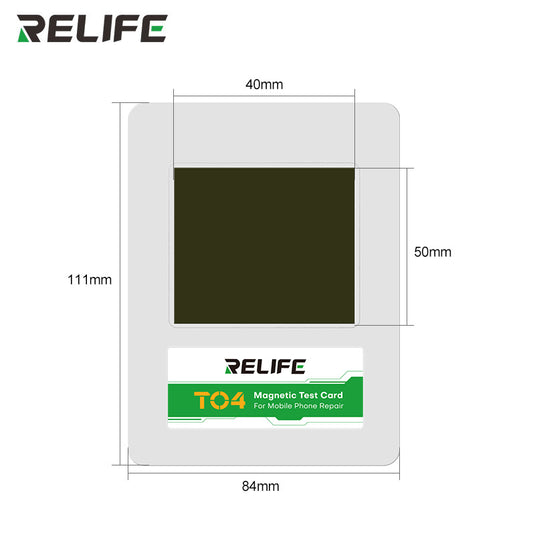 [TO4] RELIFE Magnetic Test Card