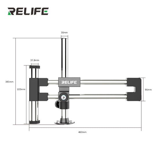 [MS2 Pro] RELIFE Dual-Bearing Dual-Rod Microscope Stand