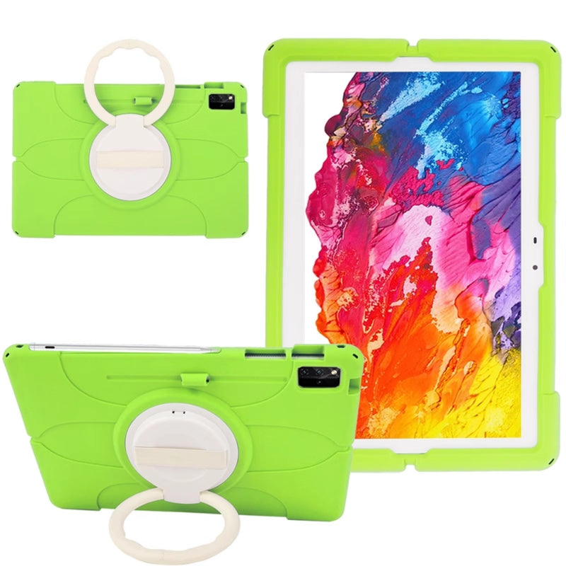 Chargez l&#39;image dans la visionneuse de la galerie, Lenovo Idea Tab Pro 12.7&quot; 2025 (TB373FU/TB375FC) - Soft Silicone 360° Rotating Wristband Stand Shockproof Case - Polar Tech Australia

