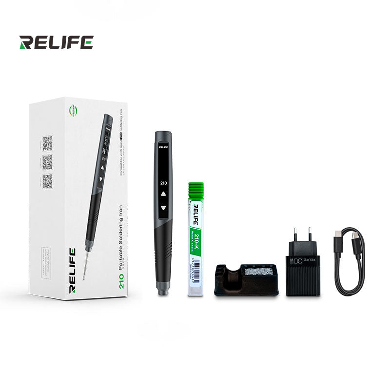 Chargez l&#39;image dans la visionneuse de la galerie, RELIFE 210 Portable Intelligent Soldering Iron - Polar Tech Australia
