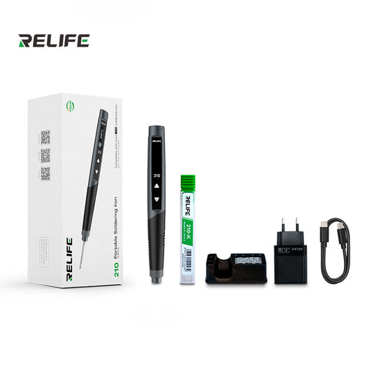 RELIFE 210 Portable Intelligent Soldering Iron - Polar Tech Australia