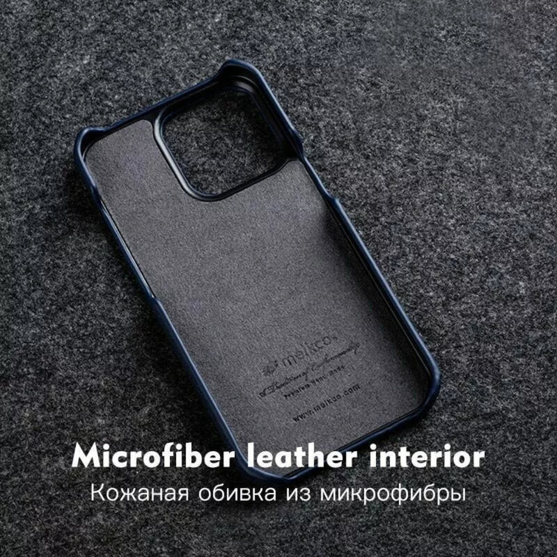 Cargue la imagen en el visor de la galería, [Magsafe Compatible] Apple iPhone 16/Plus/Pro/Max - Melkco Business Drop Proof Cowhide + PC Genuine Leather Series Case - Polar Tech Australia
