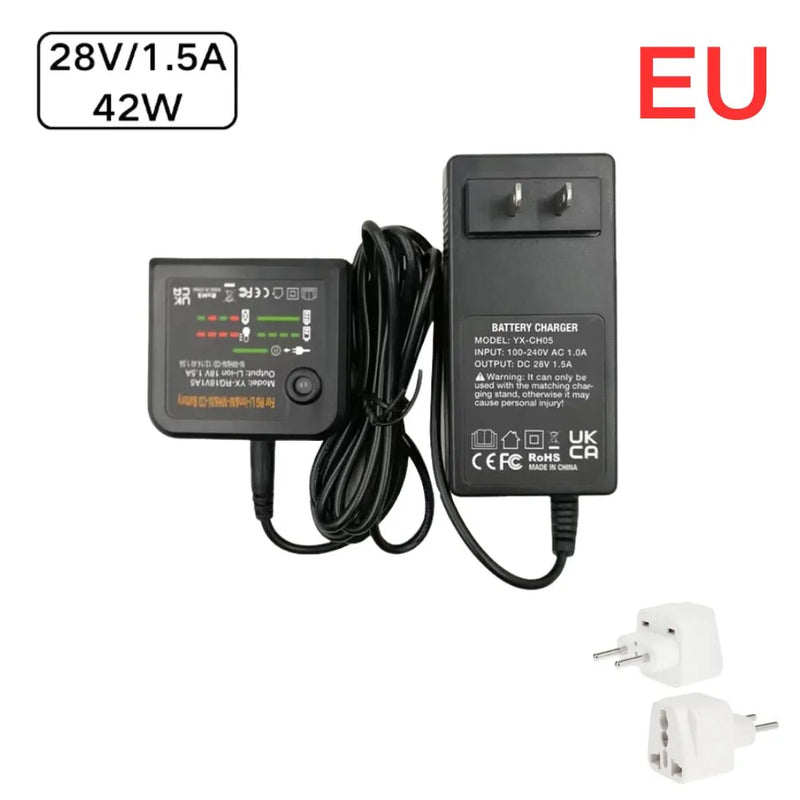 Load image into Gallery viewer, Replacement Charger For Aeg 28V 1.5A Electrical Tool Li-ion Battery - Polar Tech Australia
