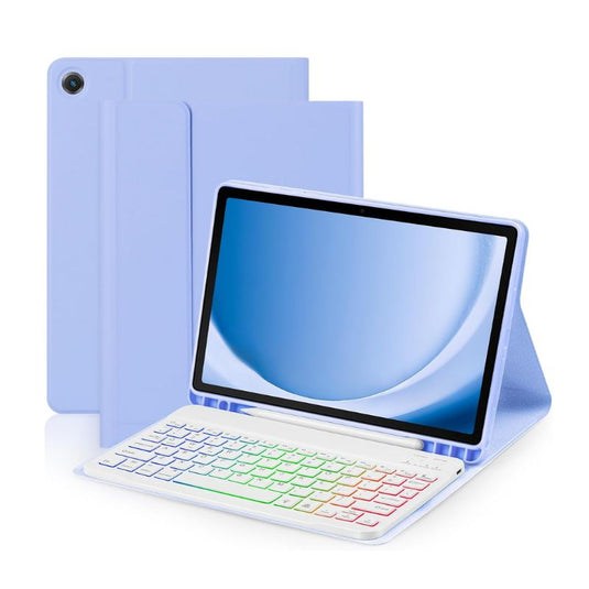 [Detachable Keyboard][With RGB Backlit][Square Keycaps] Samsung Galaxy Tab S6 Lite 10.4’’ 2020/2022 - Smart Wireless Trackpad Keyboard Flip Case With Pen Slot - Polar Tech Australia
