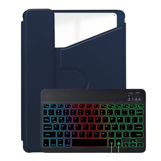 [Detachable Keyboard][With Backlit] Samsung Galaxy Tab S10 FE Plus (2025) 13.1" - 360 Degree Rotating Magnetic Flip Cover Case With Pen Slot - Polar Tech Australia