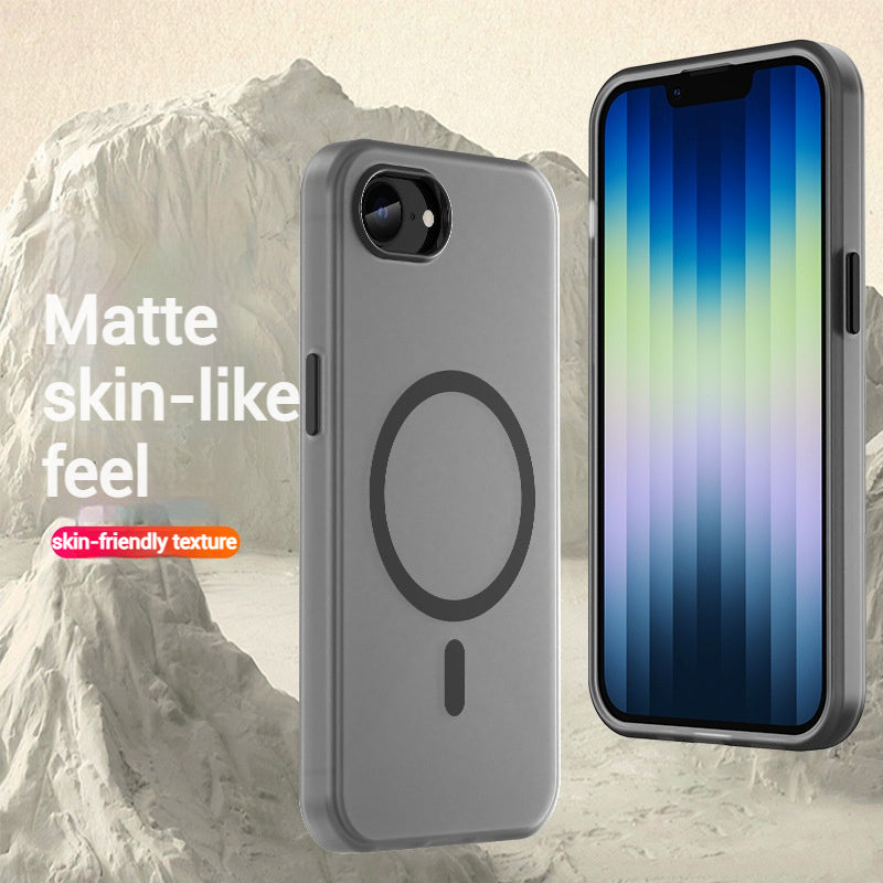Load image into Gallery viewer, [Magsafe Compatible] Apple iPhone 16e Semi-Transparent Full-Protection Matte Shockproof Essentials Series Case - Polar Tech Australia
