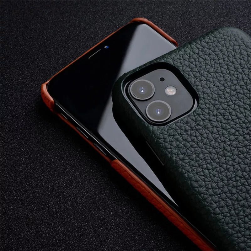Cargue la imagen en el visor de la galería, [Magsafe Compatible] Apple iPhone 16/Plus/Pro/Max - Melkco Business Drop Proof Cowhide + PC Genuine Leather Series Case - Polar Tech Australia
