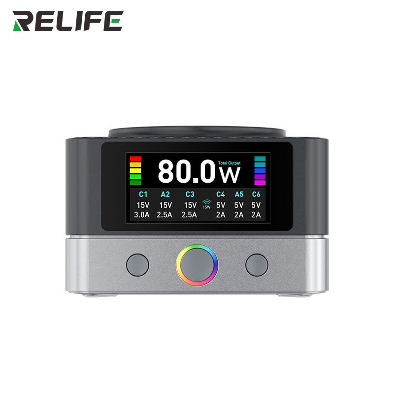 Cargue la imagen en el visor de la galería, [RELIFE Q7]  6-Port Smart Charger - Polar Tech Australia
