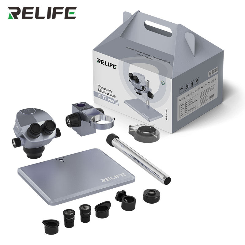 Load image into Gallery viewer, [RL-M7T Pro-B11] RELIFE Trinocular HD Microscope - Polar Tech Australia
