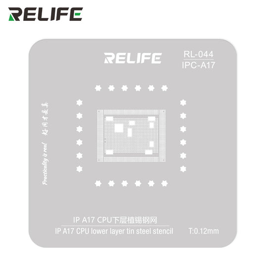 [RL-601MA] Relife RL-601MA iPhone CPU Lower Layer Tin Planting Platform Set for iPhone 8 to 17Pro Max A11 to A19 Pro