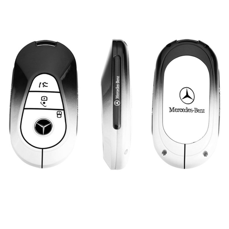 Load image into Gallery viewer, Mercedes Benz Stylish with Cool Shockproof Car Key Fob Protective Case Cover For Benz A, C, E, S, G-Class, GLA, GLB, GLC, GLE, GLS - Polar Tech Australia
