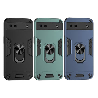 Google Pixel 6A - Heavy Duty Armor Case With Metal Bracket - Polar Tech Australia