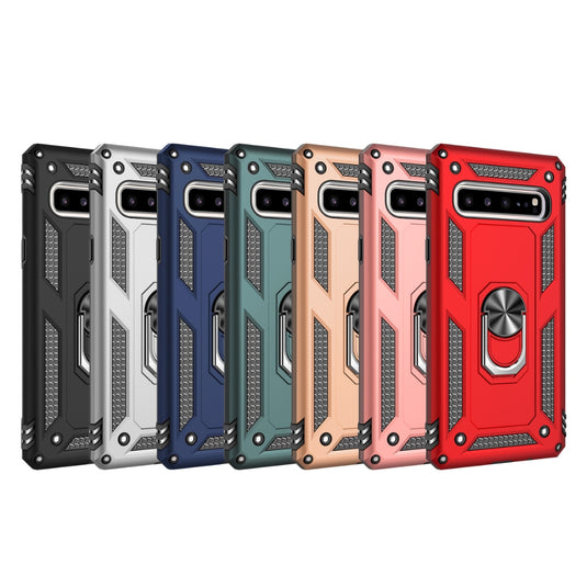Samsung Galaxy S10 4G (SM-G973) - Shockproof Heavy Duty Hard Bumper Rugged Mobile Phone Case