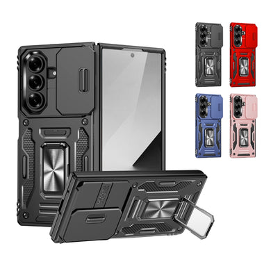 Samsung Galaxy Z Fold7 5G - Armor PC + TPU Camera Shield Phone Case