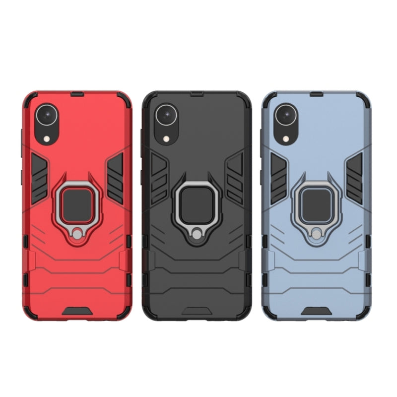 Load image into Gallery viewer, Samsung Galaxy A03 Core (SM-A032) - Heavy Duty Armor Case With Ring Holder Stand
