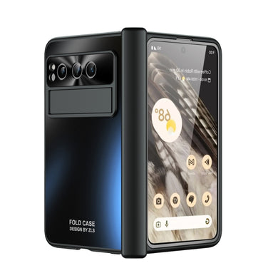 Google Pixel Fold - Integrated Electroplating Folding All-inclusive Phone Case - Polar Tech Australia