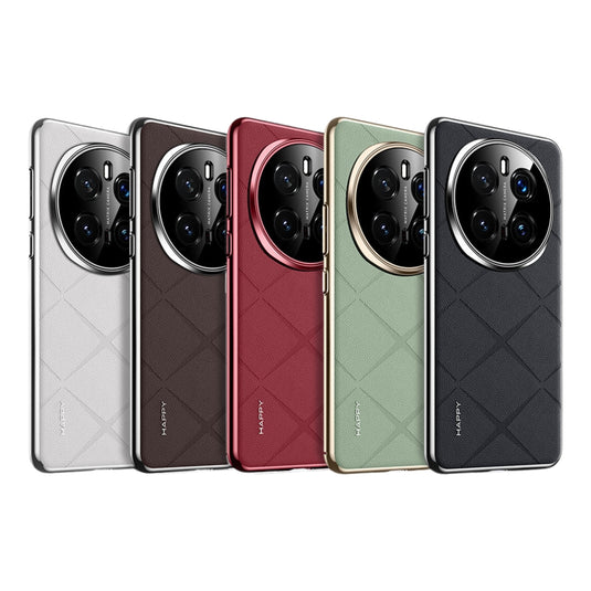 Honor Magic7 (PTP-AN00) - Plain Leather PC Phone Case
