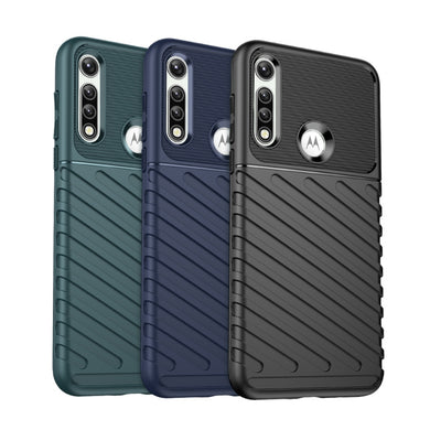 Motorola Moto G Pure (2021) - Thunder Series Twill Texture Thickened Anti-fall Protection TPU Case - Polar Tech Australia