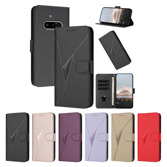 Nothing Phone (3a) Pro - PU Leather Magnetic Flip Wallet Phone Case