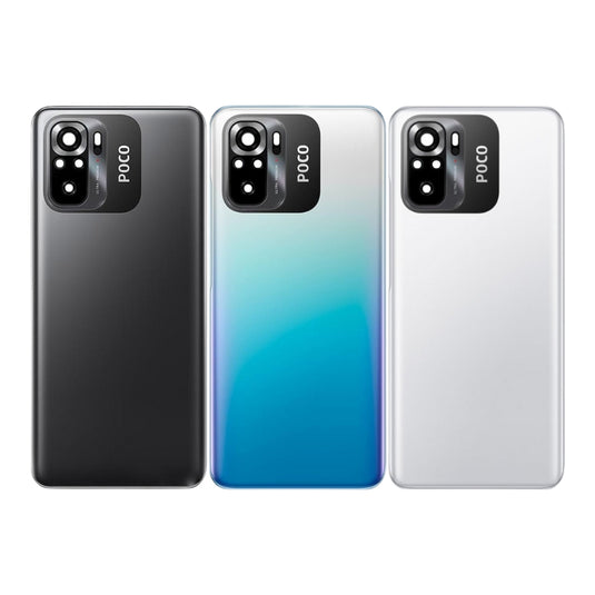 [With Camera Lens] Xiaomi Poco M5s - Back Rear Battery Panel Cover