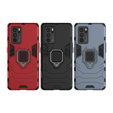 OPPO Reno6 Pro 5G (CPH2249) - Heavy Duty Armor Case With Ring Holder Stand - Polar Tech Australia