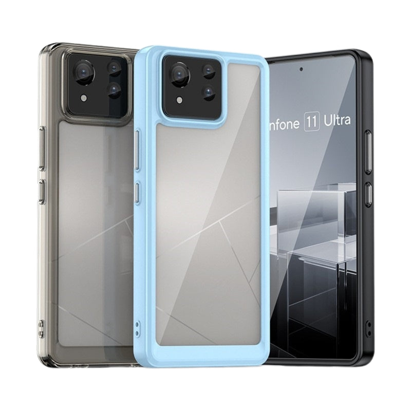 Cargue la imagen en el visor de la galería, Asus Zenfone 11 Ultra - Colorful Series Acrylic Hybrid TPU Phone Case - Polar Tech Australia
