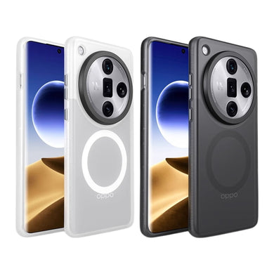 OPPO Find X7/Ultra - Frosted Magnetic Minimalist Full Coverage Shockproof Case - Polar Tech Australia