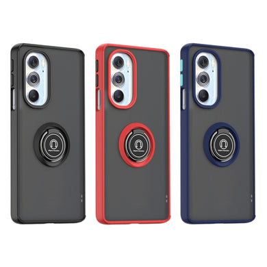 Motorola Moto G35 - Armor Matte Magnetic Ring Stand Case - Polar Tech Australia