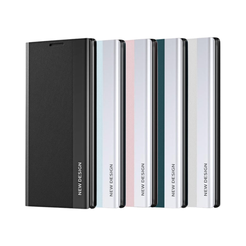 Load image into Gallery viewer, Samsung Galaxy A17 (SM-A176) - Side Electroplated Adsorption Leather Phone Case
