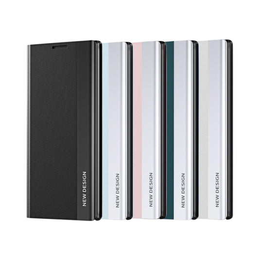 Samsung Galaxy A17 (SM-A176) - Side Electroplated Adsorption Leather Phone Case