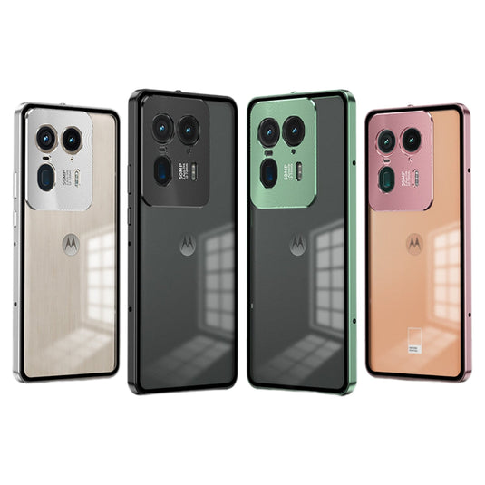 Motorola Moto X40 - Metal Frame Magnetic Shockproof Protective Case - Polar Tech Australia