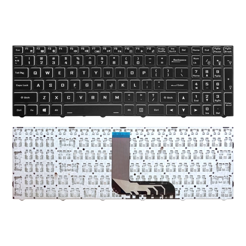 Chargez l&#39;image dans la visionneuse de la galerie, Hasee M7-E8S3 CNH5S03 Series - Laptop Keyboard With Backlit US Layout
