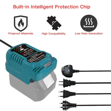 Replacement Mini Charger For Makita 18V Tool Battery - Polar Tech Australia
