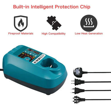 Replacement Charger For Makita 7.2V-10.8V Electrical Tool Li-ion Battery - Polar Tech Australia