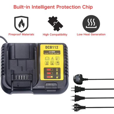 Replacement Charger For Dewalt 10.8V-20V / 2A Electrical Tool Li-ion Battery - Polar Tech Australia